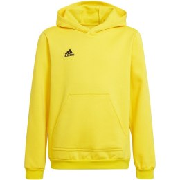 Bluza dla dzieci adidas Entrada 22 Hoody żółta HI2142 152cm