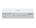 Manhattan 560696 łącza sieciowe Nie zarządzany L2 Gigabit Ethernet (10/100/1000) Biały