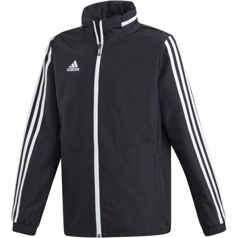 Kurtka dla dzieci adidas Tiro 19 All Weather Jacket JUNIOR czarna D95941 128cm