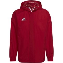 Kurtka męska adidas Entrada 22 All Weather Jacket czerwona HG6299 M