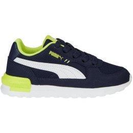 Buty dla dzieci Puma Graviton AC PS granatowo-zielone 381988 14 30