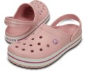 Crocs Crocband Chodaki Unisex Różowy, Biały