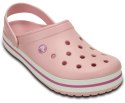 Crocs Crocband Chodaki Unisex Różowy, Biały