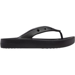 Klapki damskie Crocs Classic Platform Flip czarne 207714 001 37-38