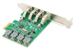 Digitus Karta złącze USB 3.0 PCI Express Add-On, 4 porty