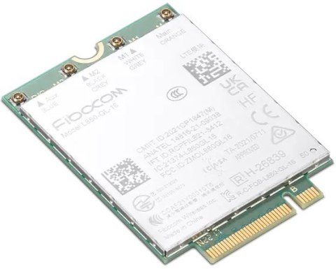 Lenovo Accessories ThinkPad Fibocom FM350-GL 5G Sub-6 GHz M.2 WWAN Module for X1 Yoga Gen 8