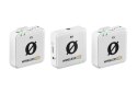 RODE Wireless ME Dual White - kompaktowy bezprzewodowy system mikrofonowy z dwoma nadajnikami do nagrywania dwukanałowego