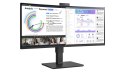 LG 34BQ77QC-B monitor komputerowy 86,4 cm (34") 3440 x 1440 px UltraWide Dual Quad HD LCD Czarny