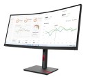 Lenovo ThinkVision T34w-30 LED display 86,4 cm (34") 3440 x 1440 px Wide Quad HD Czarny