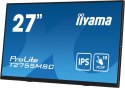 Iiyama ProLite T2755MSC-B1 monitor komputerowy 68,6 cm (27") 1920 x 1080 px Full HD LED Ekran dotykowy Blad Czarny