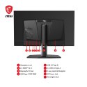 MSI MPG 321URXDE QD-OLED monitor komputerowy 80 cm (31.5") 3840 x 2160 px 4K Ultra HD Czarny