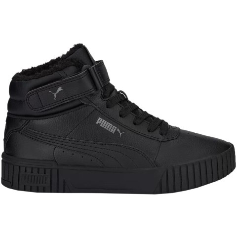 Buty dla dzieci Puma Carina 2.0 Mid WTR czarne 387380 01 38