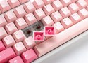 Ducky One 3 TKL Gossamer Pink klawiatura Gaming USB Niemiecki Różowy, Biały