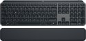 Logitech MX Keys S klawiatura Biuro RF Wireless + Bluetooth QWERTZ Niemiecki Grafitowy