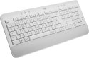 Logitech Signature K650 klawiatura Biuro Bluetooth QWERTZ Niemiecki Biały