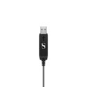 Sennheiser PC 7 USB Zestaw słuchawkowy Przewodowa Opaska na głowę Biuro/centrum telefoniczne USB Typu-A Czarny