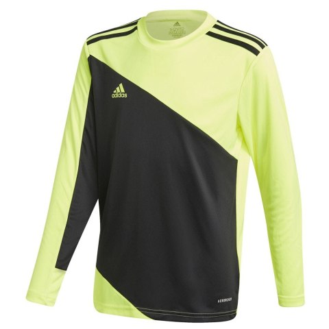 Bluza bramkarska dla dzieci adidas Squadra 21 Goalkeeper Jersey Youth czarno-limonkowa GN5794 176cm