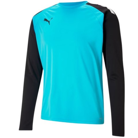 Bluza bramkarska męska Puma teamPACER GK LS niebiesko-czarna 704933 40 S