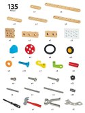 BRIO Builder Box 135-tlg - Multi-Set - Mehrfarben - CE - FSC (34587)