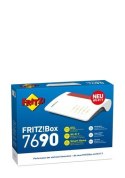 FRITZ!Box 7690 router bezprzewodowy 2.5 Gigabit Ethernet Dual-band (2.4 GHz/5 GHz) Biały