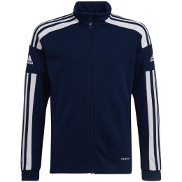 Bluza dla dzieci adidas Squadra 21 Training Full Zip granatowa HC6276 164cm