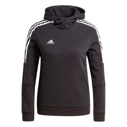 Bluza dla dzieci adidas Tiro 21 Sweat Hoody czarna GM7326 140cm