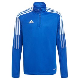 Bluza dla dzieci adidas Tiro 21 Training Top Youth niebieska GM7322 116cm