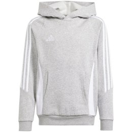 Bluza dla dzieci adidas Tiro 24 Hooded Sweat szara IR7505 152cm