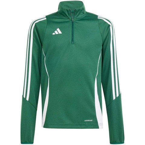 Bluza dla dzieci adidas Tiro 24 Training Top zielona IR9362 140cm