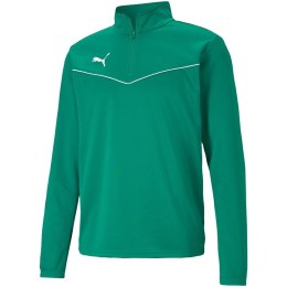 Bluza męska Puma teamRISE 1 4 Zip Top Pepper Gre zielona 657394 05 L