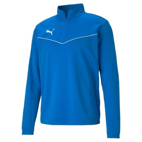 Bluza męska Puma teamRISE 1 4 Zip Top niebieska 657394 02 L