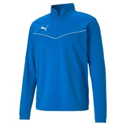 Bluza męska Puma teamRISE 1 4 Zip Top niebieska 657394 02 M