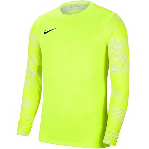 Bluza bramkarska dla dzieci Nike Dry Park IV JSY LS GK JUNIOR limonkowa CJ6072 702 S