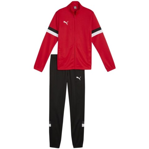 Dres dla dzieci Puma Team Rise czerwono-czarny 658655 01 128cm