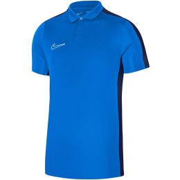 Koszulka męska Nike DF Academy 23 SS Polo niebieska DR1346 463 2XL