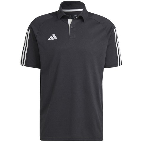 Koszulka męska adidas Tiro 23 Competition Polo czarna HK8051 S