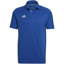 Koszulka męska adidas Tiro 23 Competition Polo niebieska HU1342 XL