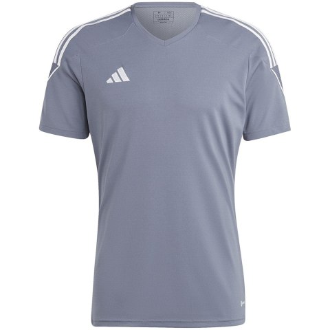 Koszulka męska adidas Tiro 23 League Jersey szara IC7478 S