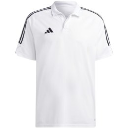 Koszulka męska adidas Tiro 23 League Polo biała HS3580 M