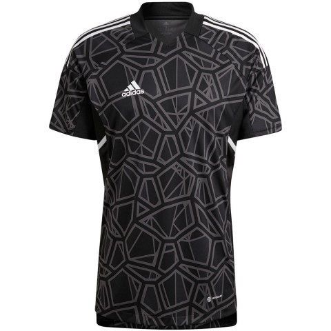 Koszulka męska Condivo 22 Goalkeeper Jersey Short Sleeve czarna HB1619