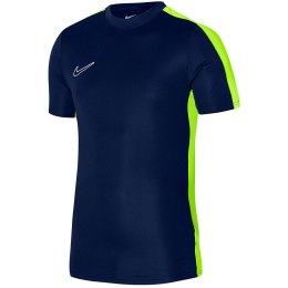 Koszulka męska Nike DF Academy 23 SS granatowo-zielona DR1336 452 XL