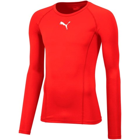 Koszulka męska Puma Liga Baselayer Tee LS czerwona 655920 01 M