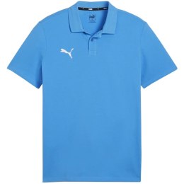 Koszulka męska Puma Team Goal Casuals Polo niebieska 658605 02 S