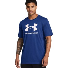 Koszulka męska Under Armour Sportstyle Logo ciemnoniebieska 1382911 432 M