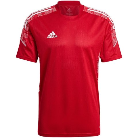 Koszulka męska adidas Condivo 21 Training Jersey Primeblue czerwona GH7166 S