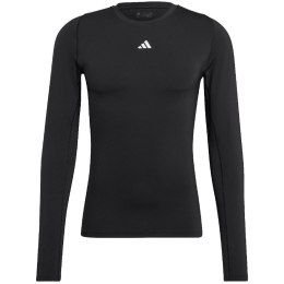 Koszulka męska adidas Techfit Aeroready Long Sleeve Tee czarna HP0626 L