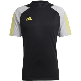 Koszulka męska adidas Tiro 23 Competition Jersey czarno-szara HU1295 XL