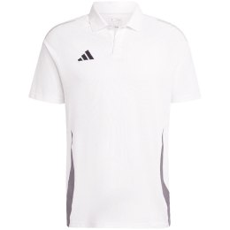 Koszulka męska adidas Tiro 24 Competition Polo biała IR7565 2XL