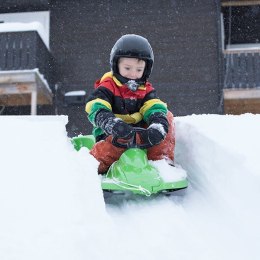 Hamax Sno Zebra Śnieżny racer Zielony Polietylen