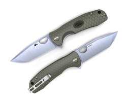 Nóż Honey Badger Tanto 14C28N Medium Green